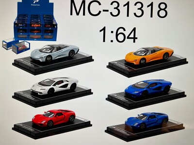 PosterCars 1:64 Hypercar League Collection Set of 18 Diecast Model