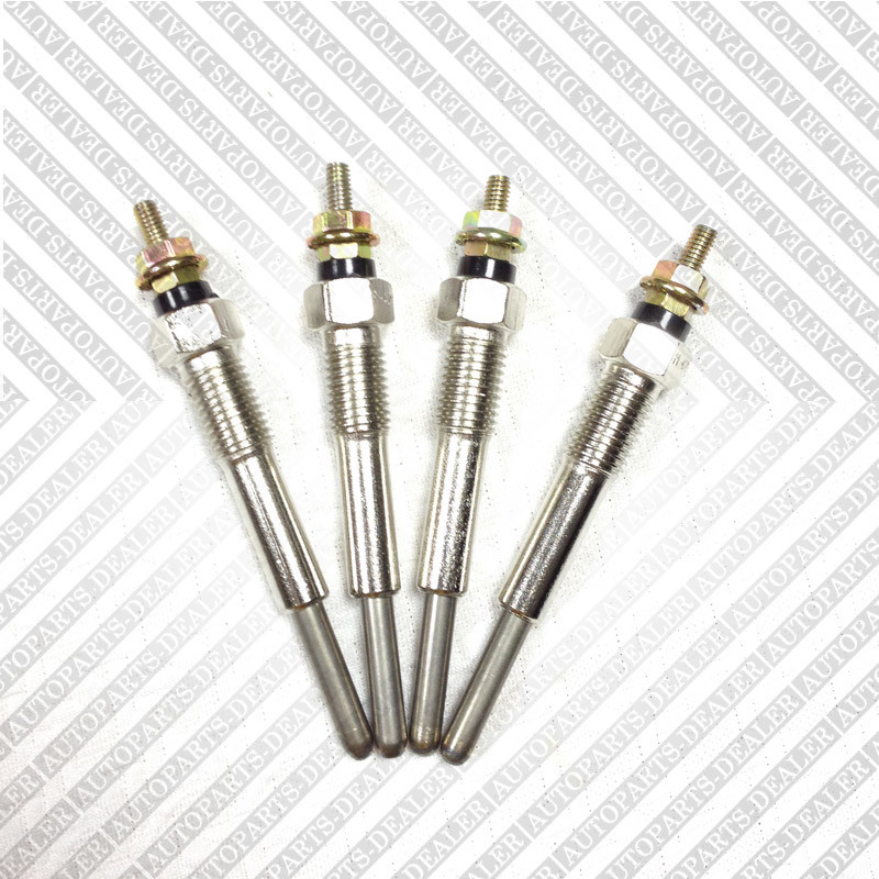 4x Glow Plug Heater Plug Isuzu C240 C190 C201 C221 4BA1 4FA1 10.5V/ HIGH QUALITY
