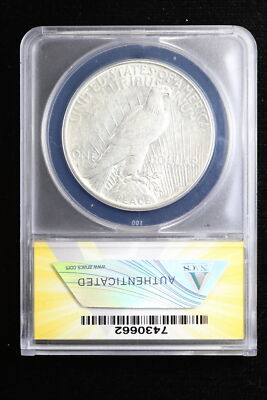 1927-S Peace Dollar ANACS AU50 Details Cleaned 39OK | eBay 1927-S Peace Dollar ANACS AU50 Details Cleaned 39OK | eBay