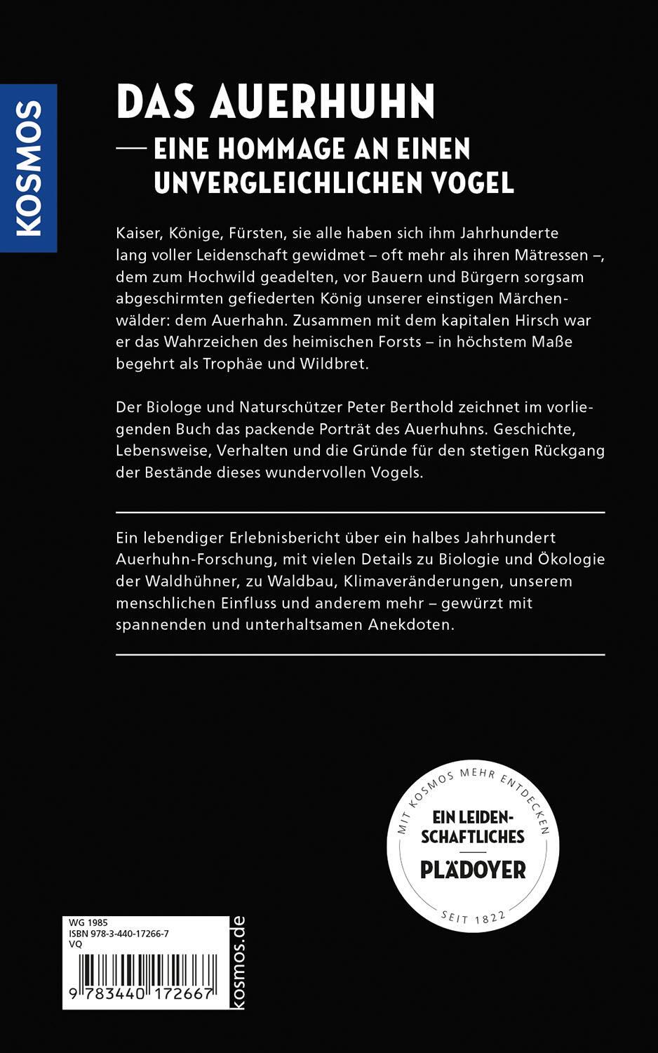 Thumbnail - Auerhuhn Peter Berthold