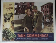 Tank Commandos Lobby Card Complete Set 1959 AIP!