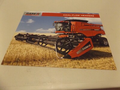 CASE-IH AXIAL-FLOW  HEADERS, LIT# CIH6031001  2010