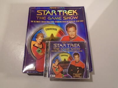 Star Trek: The Game Show [ PC/Mac CD-Rom Game] Sound Source Interactive Vintage