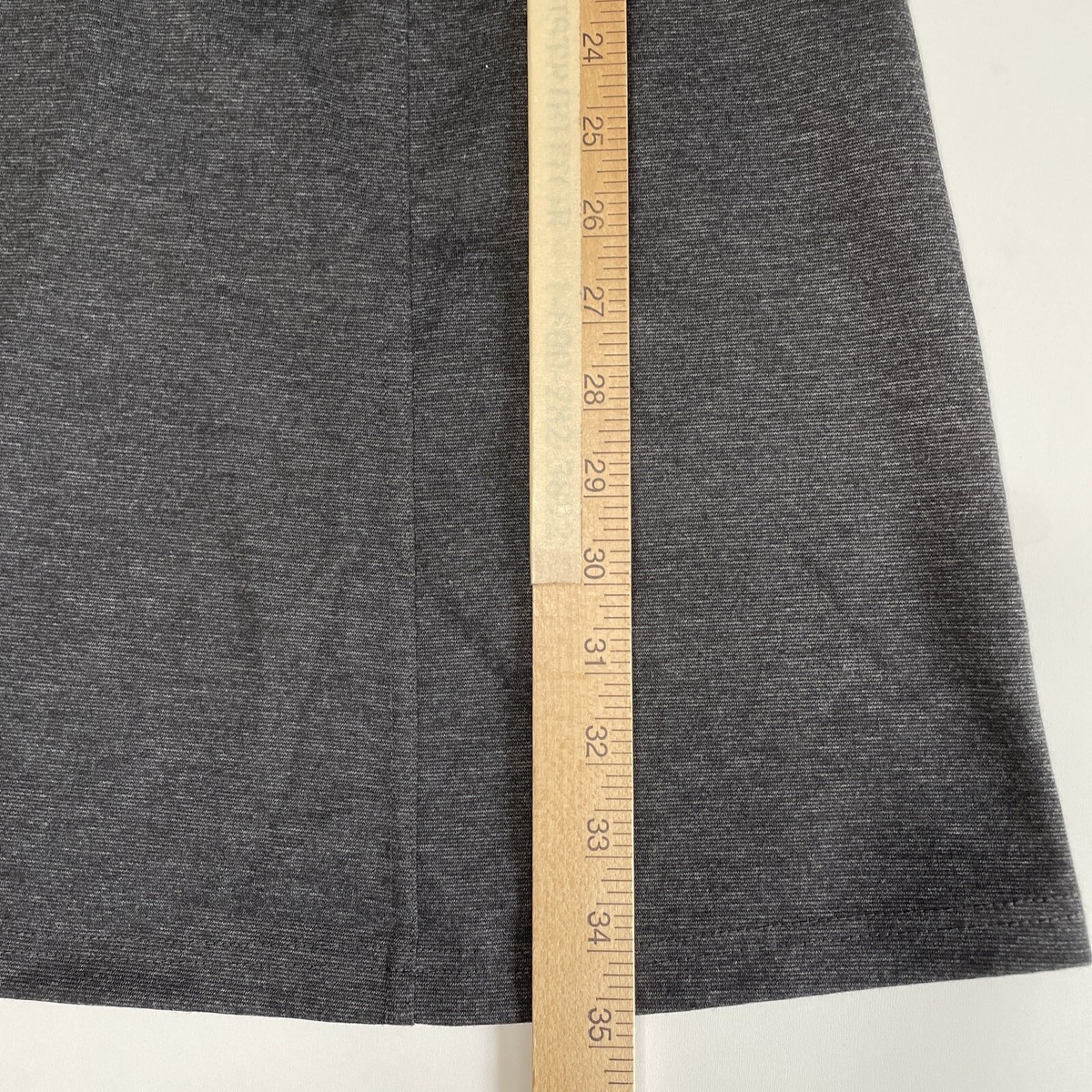 ⭐️ Prana Small Mini Dress Soskia charcoal gray knit dropped waist