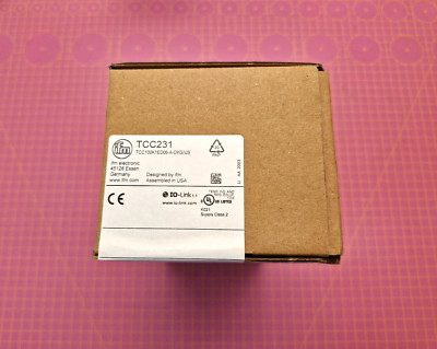 IFM Temperaturtransmitter TCC231 TCC100K1ED06-A-DKG/US Neu+OVP, 4021179322232