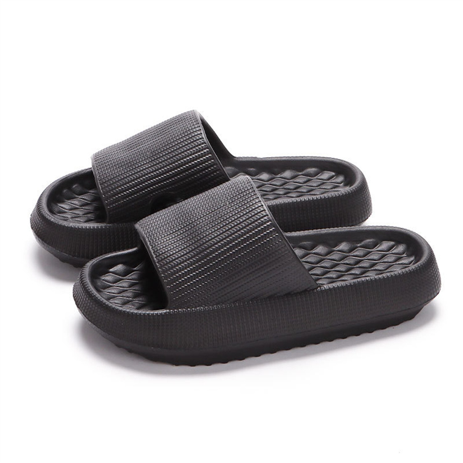PANTOFOLA D’ORO FREISTERN Sandali Unisex Slides Comfort Suola Spessa Pantofole Sandali Cuscino