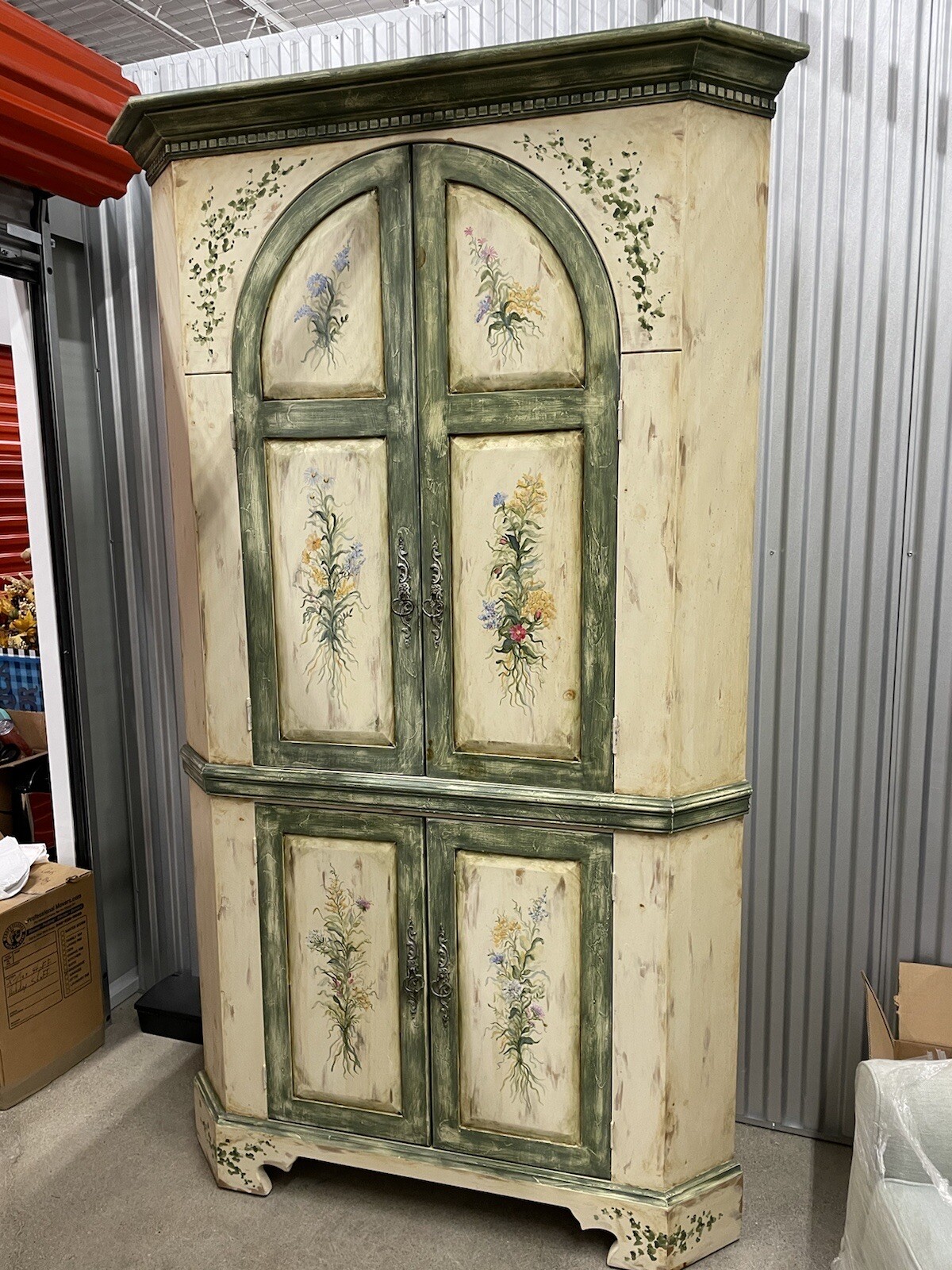 Custom Habersham Plantation Hand Painted Armoire eBay