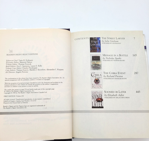 Readers Digest Select Editions Hardcover Posten von 4 Büchern 97-99 Vintage - Bild 12 von 22