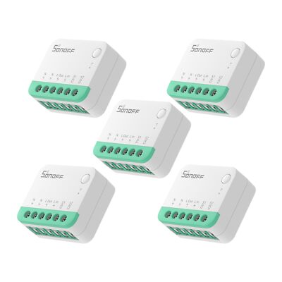 SONOFF MINIR4M Extreme WiFi Smart Switch Works with Matter Alexa Apple Home 5PCS
