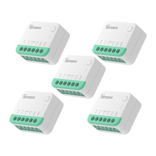 SONOFF MINIR4M Extreme WiFi Smart Switch Works with Matter Alexa Apple Home 5PCS