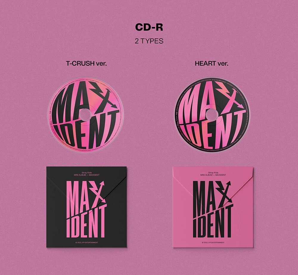 〔新品未開封〕straykids maxident アルバム2種セット STRAY KIDS Mini Album MAXIDENT Standard 2Ver SET CD+Book+2p