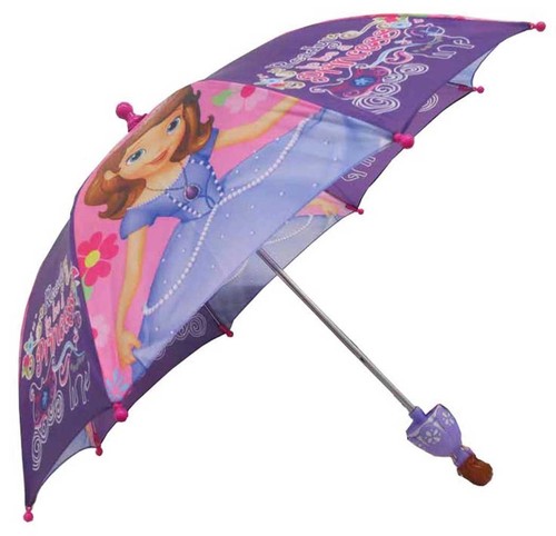 Disney Sofia The First Doc McStuffins Girls Umbrella 22" L x 31" Arc - Picture 3 of 11