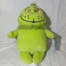 Dr. Seuss The Grinch  10  Green Plush Aurora Soft Stuffed Toy NEW 