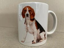 BNIB Customised White Ceramic Coffee Mug I Love My Beagle Photo Print Gift Mug