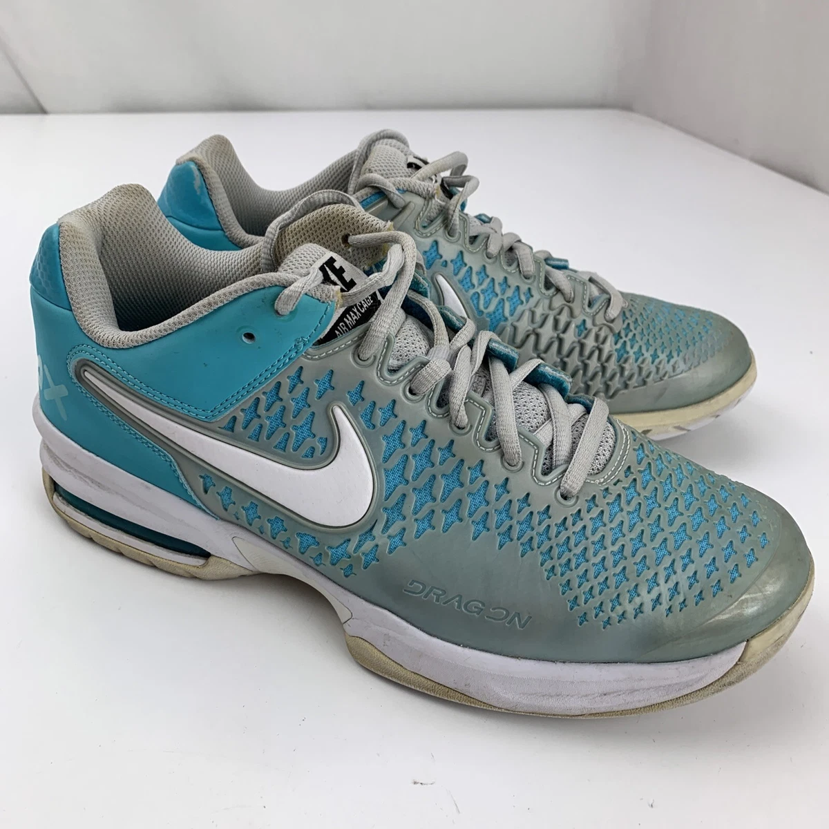 Nike Air Max Cage Dragon Women s Shoes Size 8.5 Blue Grey 554874