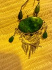 Silver, Tribal Necklace and pendant Malachite? — photo 7