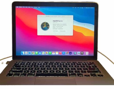 Apple MacBook Pro (1TB,macOS,Retina,13 Inch, Mid 2014,2.8 GHz,8GB,intel Iris)