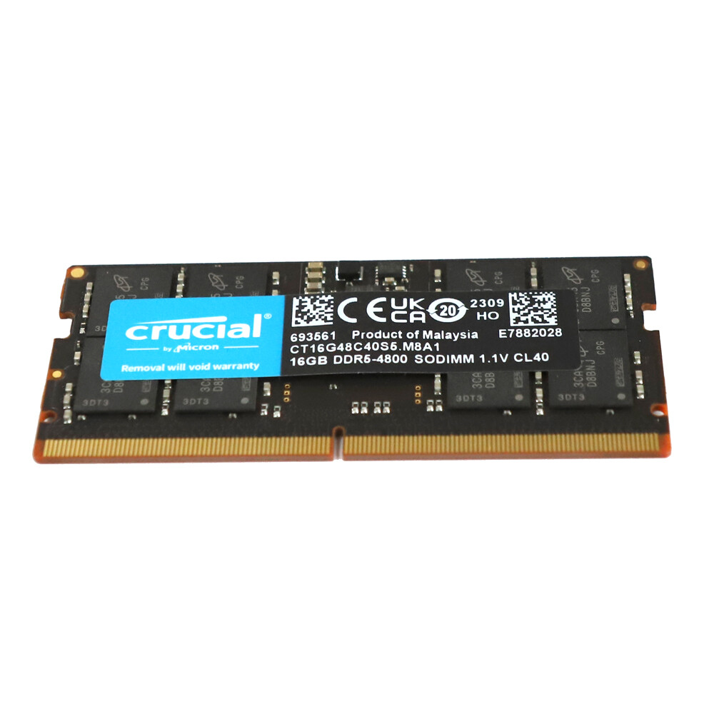 新品 Crucial 16GB DDR5 RAM SO-DIMM メモリー Crucial 16GB DDR5-5200 SODIMM | CT16G52C42S5 | Crucial.com