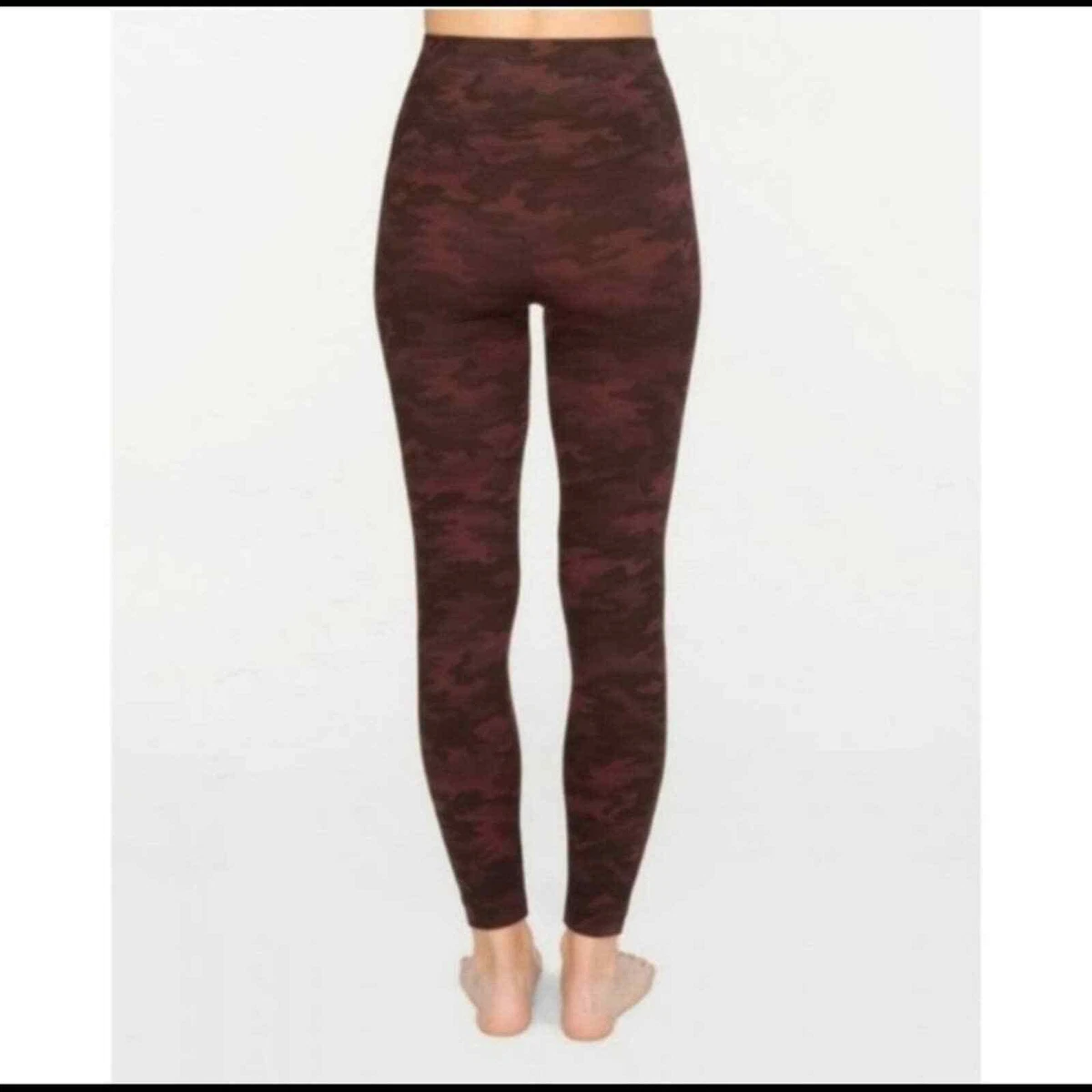 Spanx wine camo best sale leggings