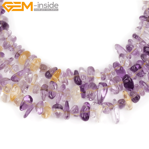 6x8mm Natural Stone Chips Beads For Jewelry Making 15" Wholesasle Loose Beads - Picture 38 of 195