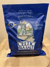 ✅ LIGHT GREY CELTIC SEA SALT 5 LB, FAST SHIPPING SELINA NATURALLY CRYSTAL COARSE
