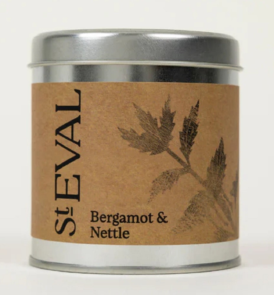 St Eval ""Bergamot & Nettle"" Scented Candle in a Tin