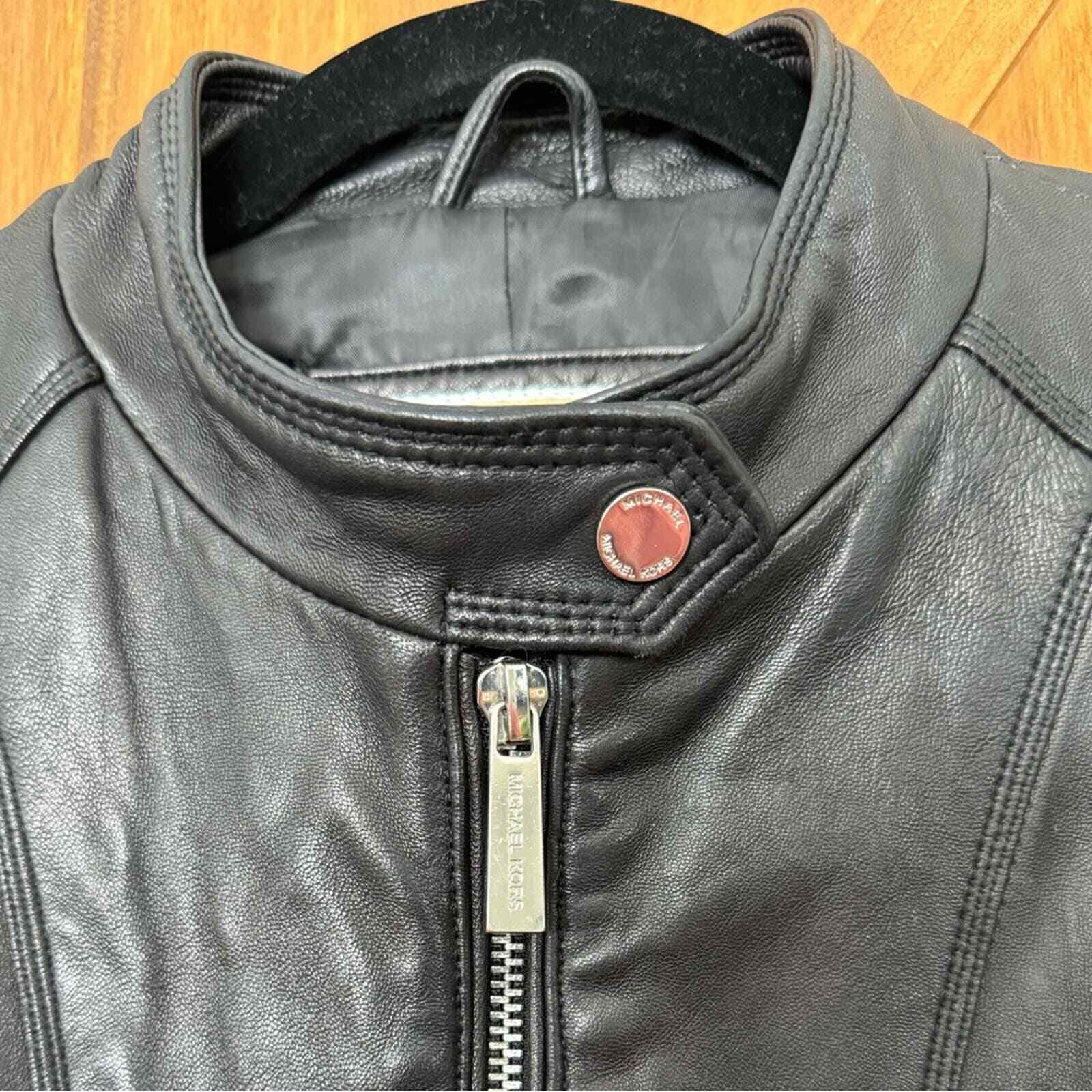Michael Kors Authentic Leather Jacket - image 2