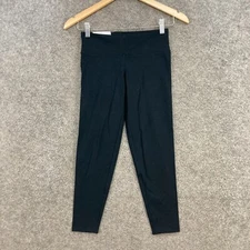 NEW Tna Womens Leggings Size XS Extra Small Black Capri Crop Equator 48614