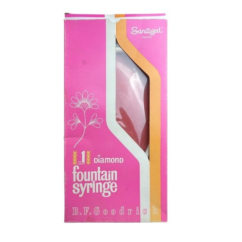 Vintage Diamond Combination Fountain Syringe BF Goodrich new old stock 1960s 70s - Picture 1 of 13