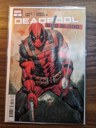 Deadpool: Bad Blood #3 (Marvel, September 2022) - Liefeld Cover