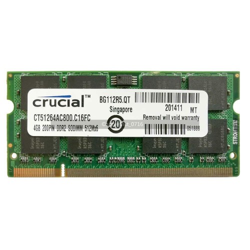 Neu 4GB 8gb DDR2 667MHZ 800MHZ SO-DIMM Notebook SODIMM Computer memory ram - Imagen 5 de 12