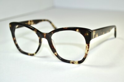 Warby Parker Tortoiseshell Cat-Eye Women\'s Glasses Warby Parker Eyeglasses Louise M 286 Peach Tortoise Cat Eye  main image 2