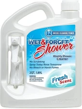 Wet & Forget Shower Cleaner Multi-Surface Weekly No Scrub, Fresh Scent, 64 Oz