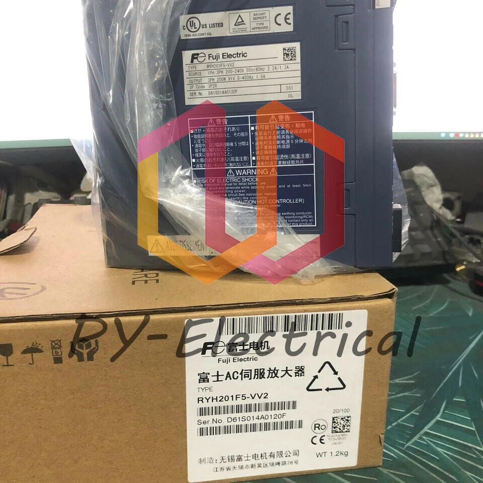 New in box Fuji RYH201F5-VV2 Servo Drive RYH201F5VV2 (1PCS) - Image 2 of 3