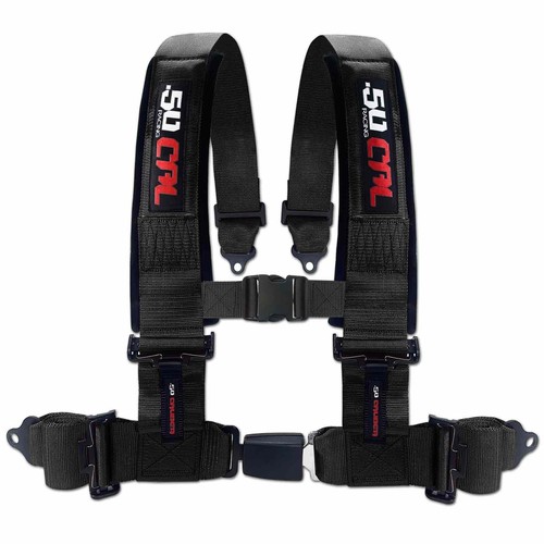50 Caliber Racing 2in 4 Point Harness w/ Push Button Release Buckle Seat belt - Bild 40 von 43