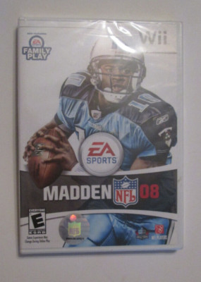 Madden NFL 08 (Nintendo Wii) - BRAND NEW FACTORY SEALED / NIB game ...