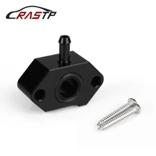 Black Aluminum Car Turbo Boost Tap Kit Vacuum Adaptor For Audi EA111 1.4T Engine