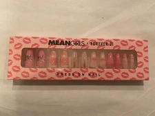 Mean Girls  x Forever 21 Press On Nails Manicure Set Of 24  NEW SEALED