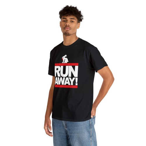Run Away Rabbit Run-DMC | Unisex | Heavy Cotton | T-Shirt | Monty Python - Picture 8 of 74