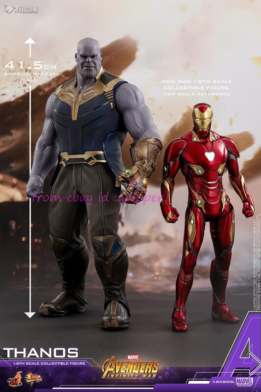 Perfect Hot Toys Mms479 1/6 Avengers Infinity War Thanos