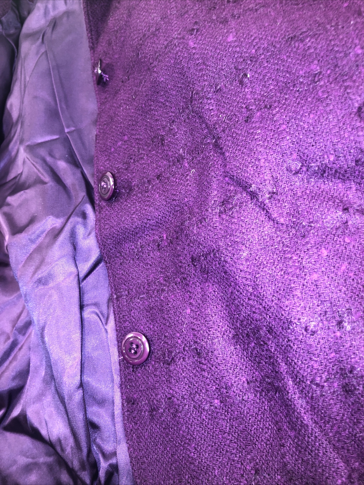 Miss Pendleton 5 Button Short Blazer Jacket 100% … - image 8