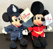 Lot of 2 Disney Store Bean Bag Plush New with Tags Palace Guard and Policeman
