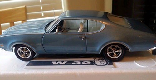 1969 Oldsmobile 442 Nassau Blue 1:18 Ertl American Muscle 32480 | eBay