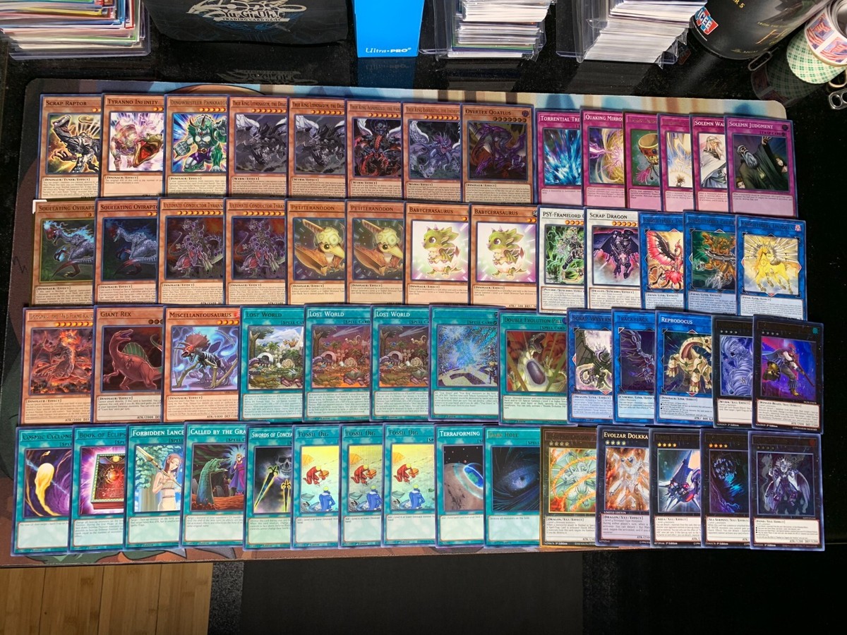Yugioh True King Dinosaur Deck - Kaiju, Number, Scrap Dragon | eBay
