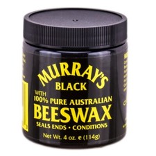 Murray's 100 Pure Australian Bees Wax, Black 4 oz
