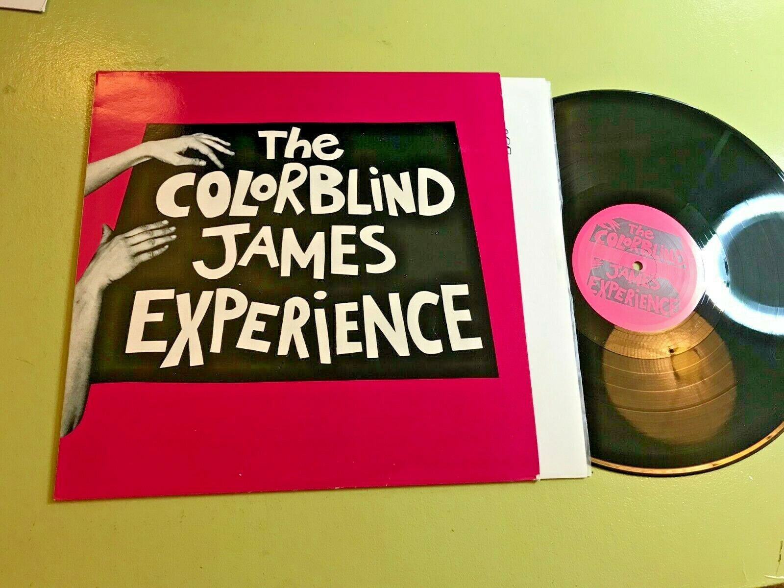 The Colorblind James Experience Original LP '87 save50 rare scarce