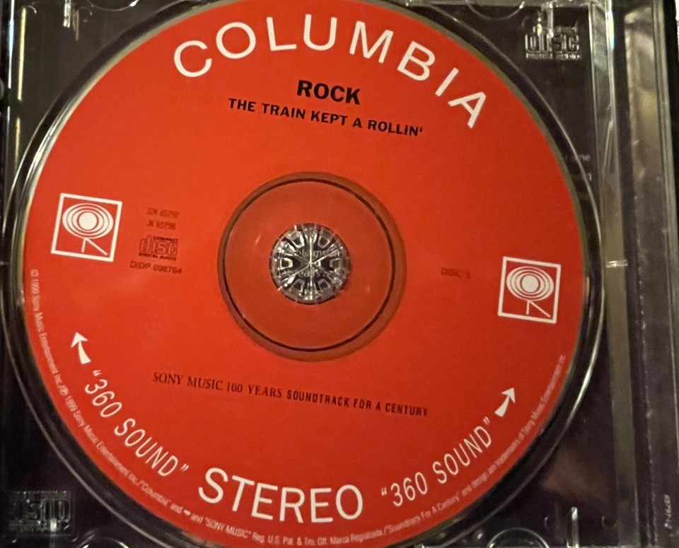 Rock The Train Kept A Rollin 2-CD Set Sony Music 100 Years | eBay