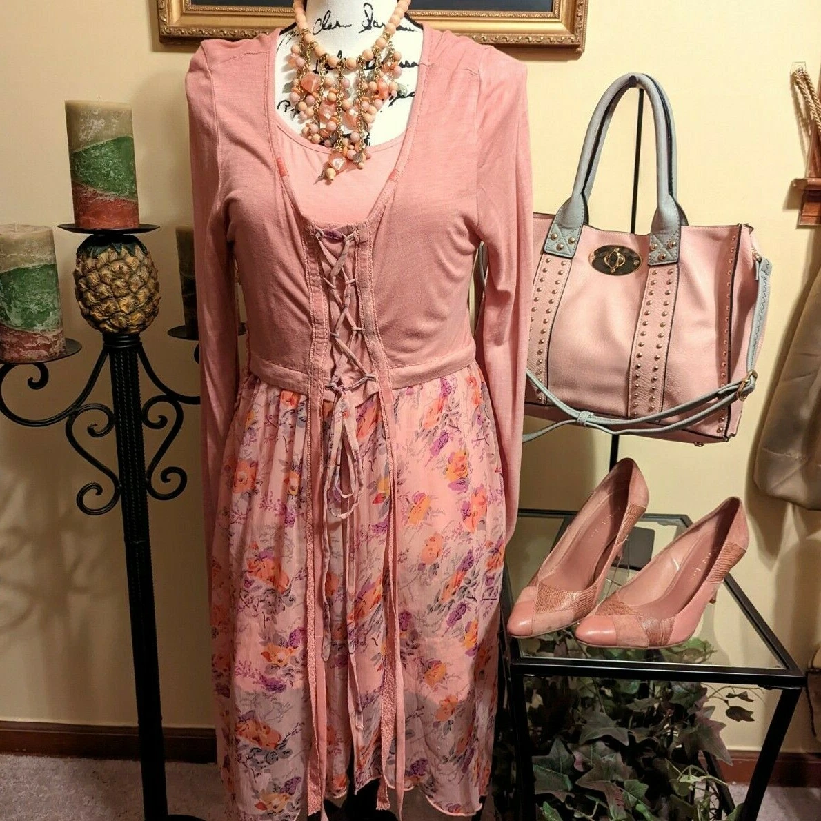 joe browns pink dress