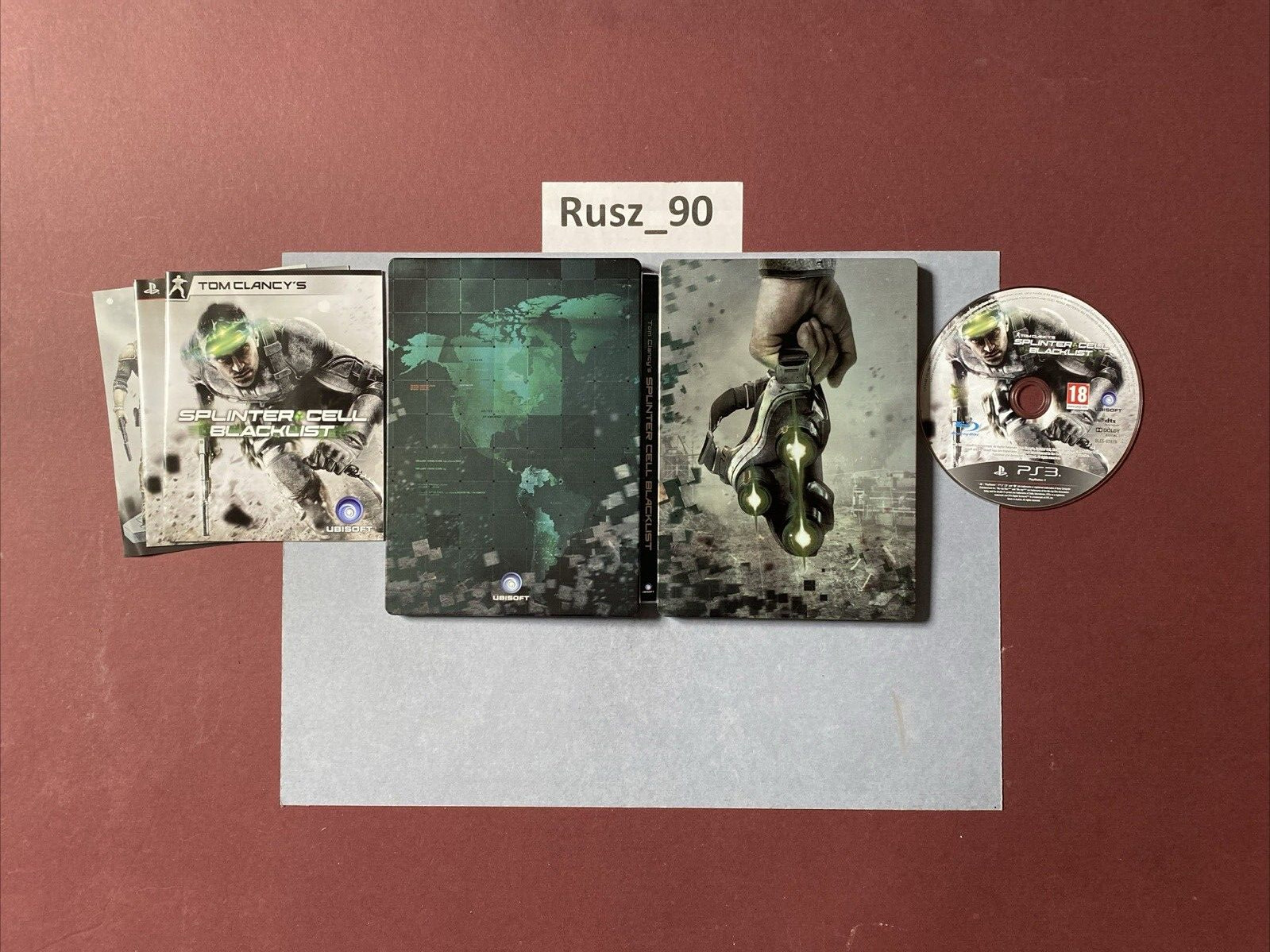 Tom Clancy's Splinter Cell: Blacklist PS3 Steelbook The 5th Freedom Edition