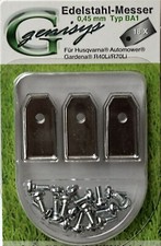 18 replacement blade f Husqvarna Automower Gardena robot mower 0.45 mm